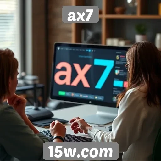 Experiência do usuário no site ax7